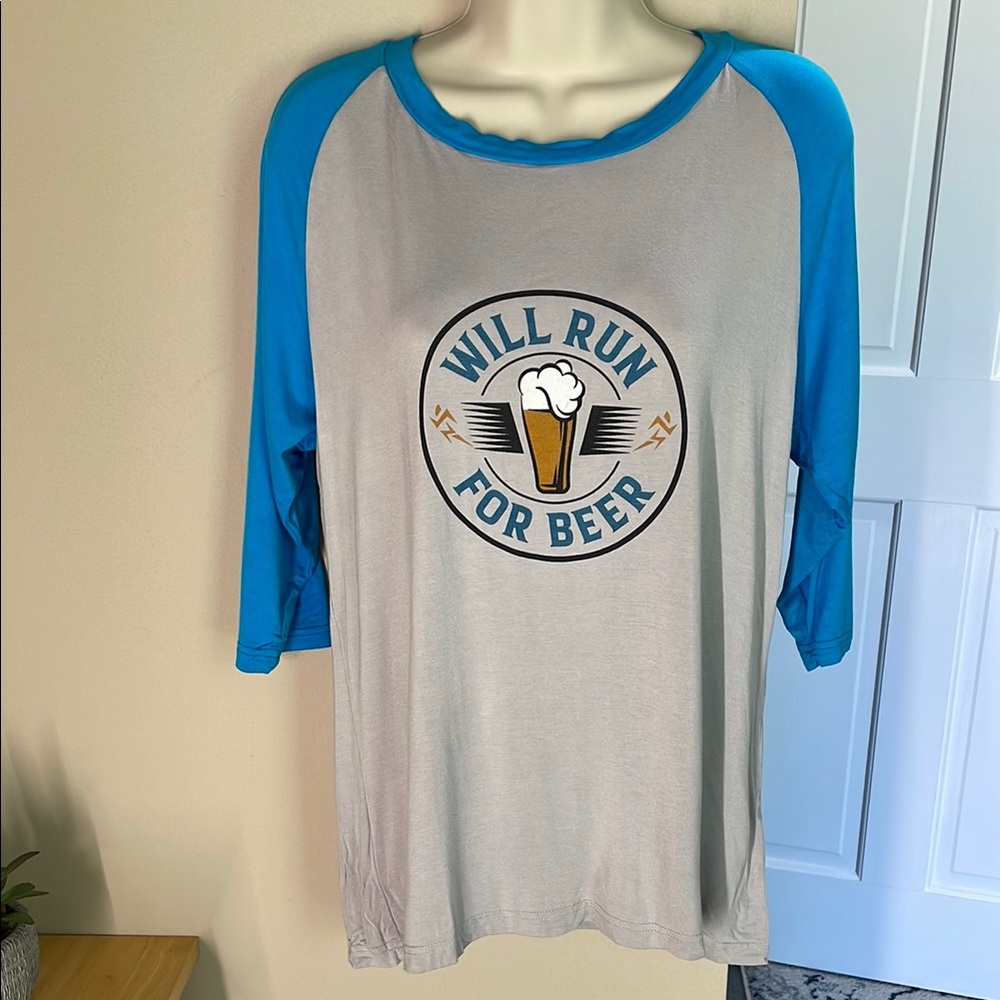 Loco Races Smuttynose will run for beer tee shirt